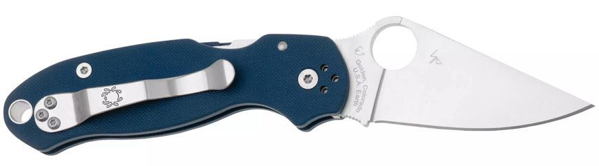 Ніж Spyderco Para 3 Cobalt Blue CPM SPY27 C223GPCBL 871628 фото