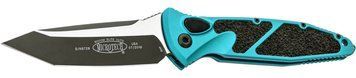 Ніж Microtech Socom Elite Auto Tanto Point Black Blade Turquoise 161A-1TQ 14090859 фото