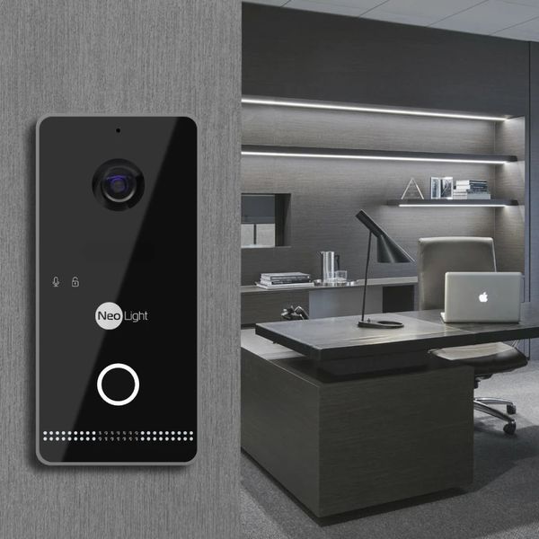 Neolight ALPHA Hybrid + OPTIMA IPW Black Комплект відеодомофону 99-00024873 фото