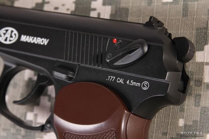 Пістолет пневматичний SAS Makarov Корпус - метал 23701430 фото
