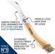 Нож Opinel Boite Couteau a Champignon №8 (Нож грибника) 001252 2047806 фото 9