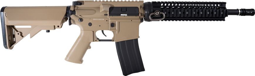 Пневматична гвинтівка Cybergun SA Swiss Arms X FN Herstal M4 Ras CO2 калібр 4,5 мм Tan 7650015 фото