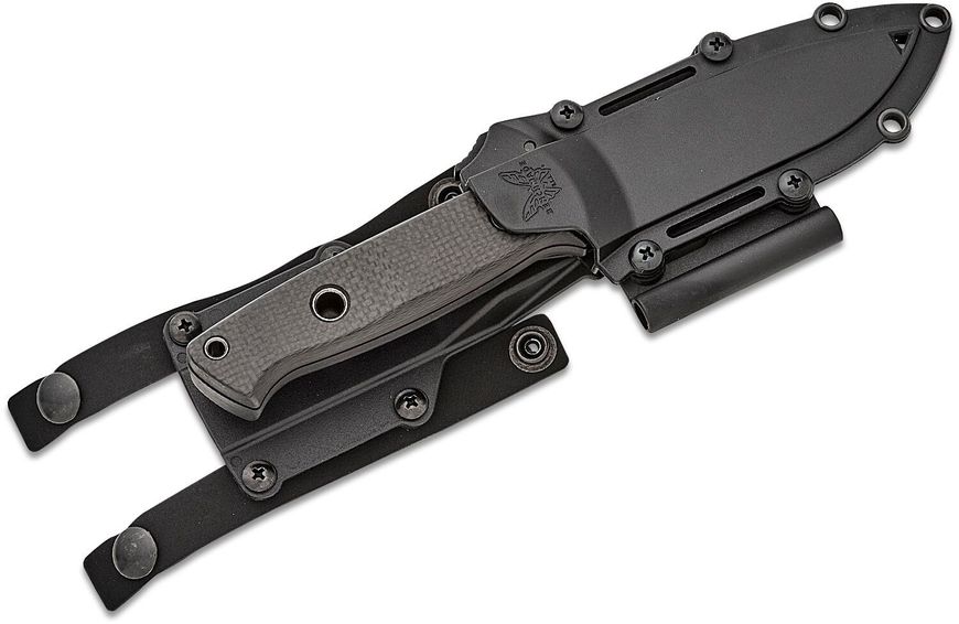 Нож Benchmade Sibert Bushcrafter Fixed 163BK Carbon Fiber 4009045 фото