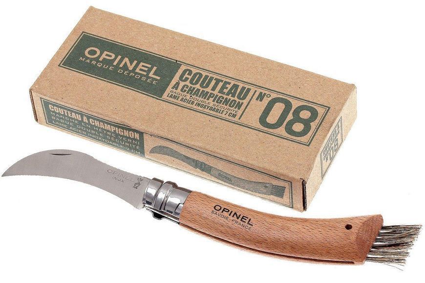 Нож Opinel Boite Couteau a Champignon №8 (Нож грибника) 001252 2047806 фото