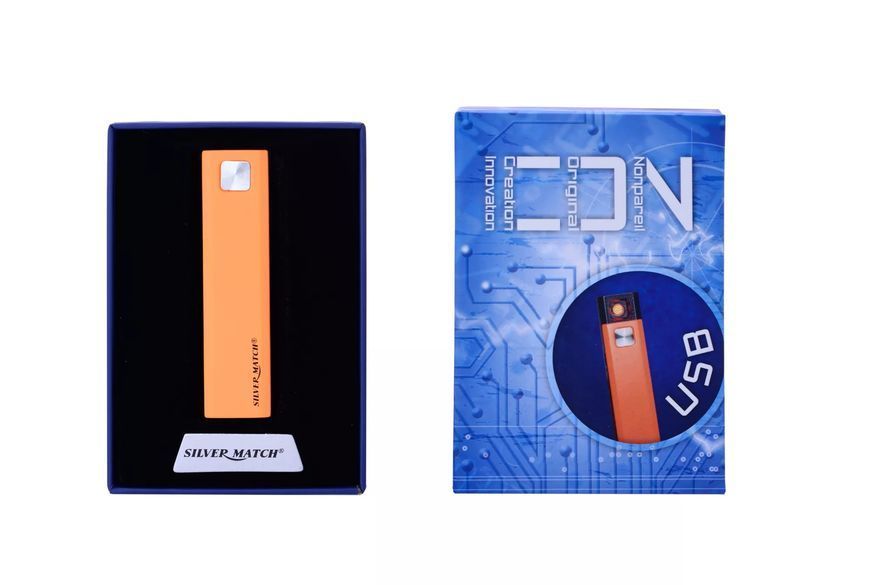 Зажигалка Silver Match CHRISWICK SLIM USB IGNITER - DL-6 со спиралью Синий (40674221) V77550636 фото