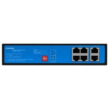 Ewind EW-S1906CF-AP POE Комутатор 6 портів некерований 99-00018259 фото