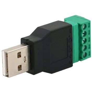 USB (5 контактів) з клемами під кабель Роз'єм 99-00024284 фото