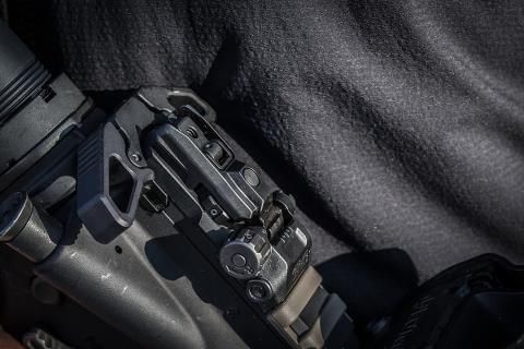 Целик складной Magpul MBUS Pro LR Sight регулируемый черный MAG527-BLK 36830145 фото