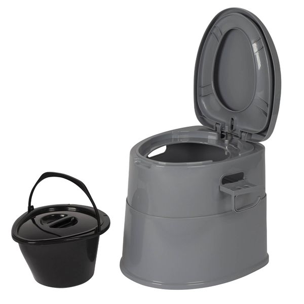 Биотуалет Bo-Camp Portable Toilet Comfort 7 Liters Grey (5502815) DAS301475 фото