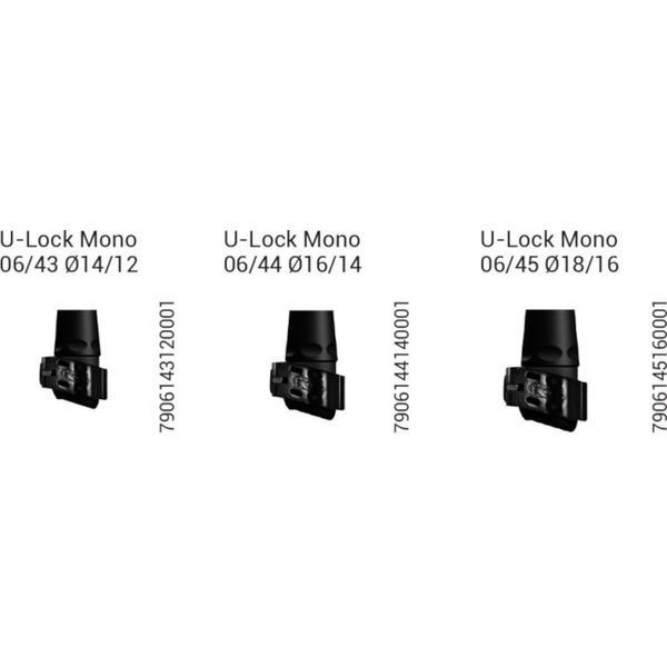 Затискне з'єднання Gabel 06/42 Fast Lock Mono &Oslash;18/16 034.0003 фото