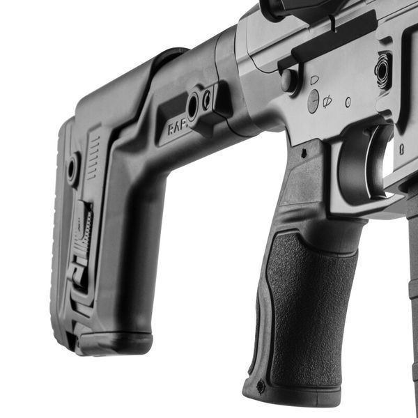 Пистолетная рукоятка FAB Defense для M16 \ M4 \ AR15, обрезиненная, Черная GRADUS 7001871 фото