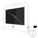 Neolight MEZZO Hybrid Black + SOLO FHD Graphite Комплект відеодомофону 99-00024858 фото 5