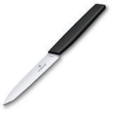 Ніж кухонний Victorinox Swiss Modern Paring 10 см Чорний 6.9003.10 4008653 фото