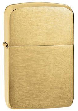 Запальничка Zippo Brushed Brass 1941 Replica 1941B V77550772 фото