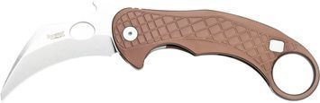 Ніж Lionsteel L.E.One Aluminium Brown LE1 A ES 392095 фото