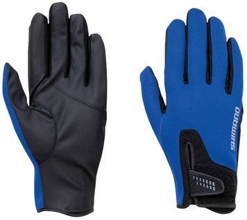 Перчатки Shimano Pearl Fit Full Cover Gloves L Blue 59YGL095QJ5 22660800 фото