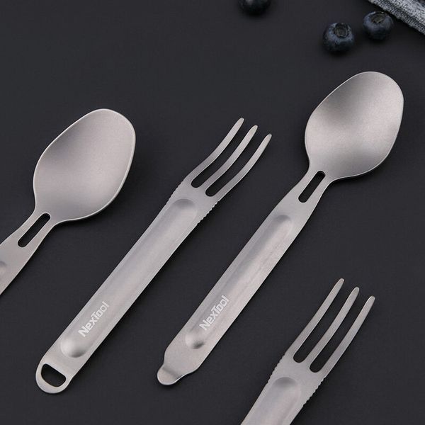 Столовий прилад NexTool Outdoor Spoon Fork NE0124 NE0124 99264 фото