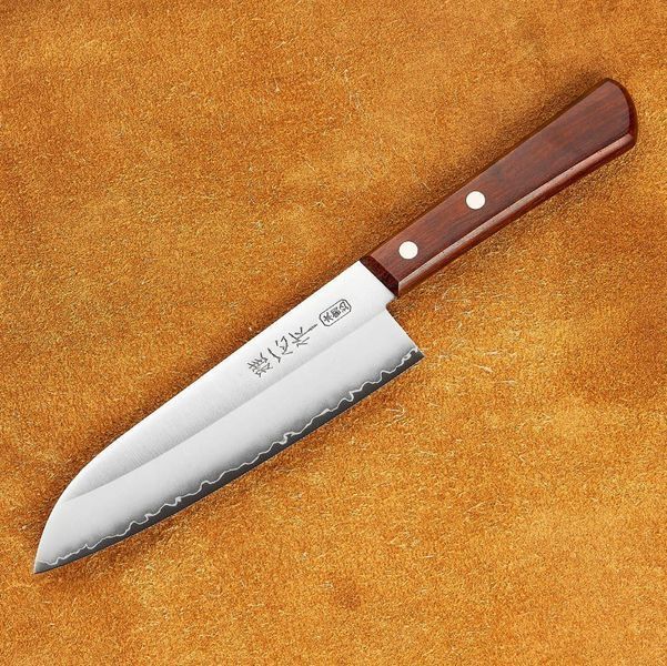 Нож кухонный Kanetsugu Miyabi Isshin Santoku 170 мм 2003 11130050 фото