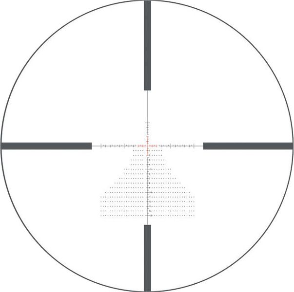 Приціл оптичний Bushnell Match Pro 6-24x50 MRAD (Deploy MIL IR) MP6245BF8 10130104 фото