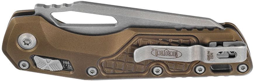 Ніж Microtech MSI Apocalyptic Frag Aluminium Tan 210-10APFRTA 14090875 фото