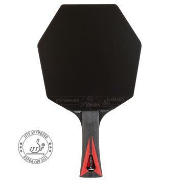 Ракетка для настільного тенісу Stiga Carbon Advance Cybershape FL (1215-1101-35) 932356 фото