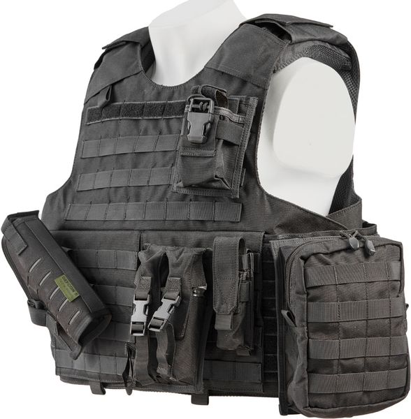 Жилет тактический Defcon 5 Law Enforcement Vest Carrier Black 14220270 фото