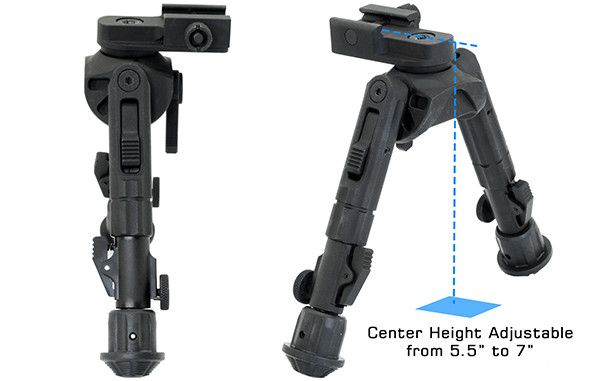 Сошки Leapers UTG Recon 360 TL 14-18 см Picatinny 23701016 фото