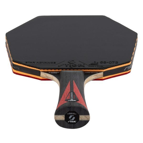 Ракетка для настільного тенісу Stiga Carbon Advance Cybershape FL (1215-1101-35) 932356 фото