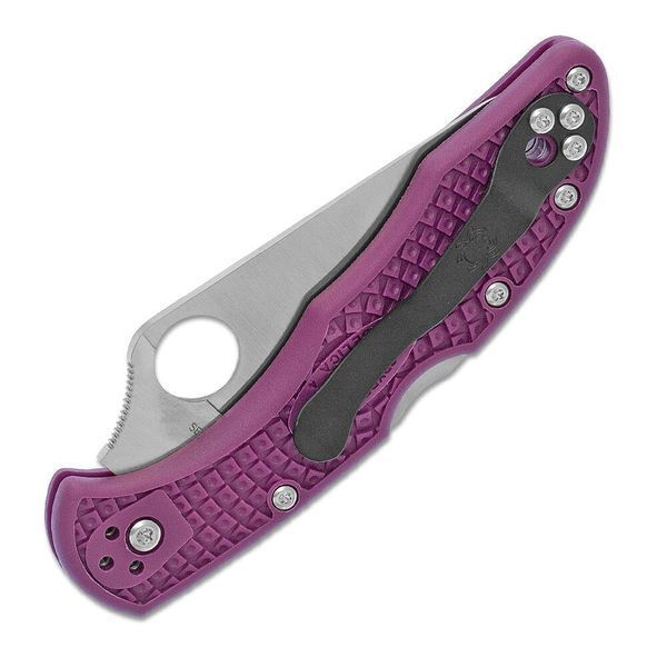 Нож Spyderco Delica 4 Lightweight VG-10 FRN Purple C11FPPR 871733 фото