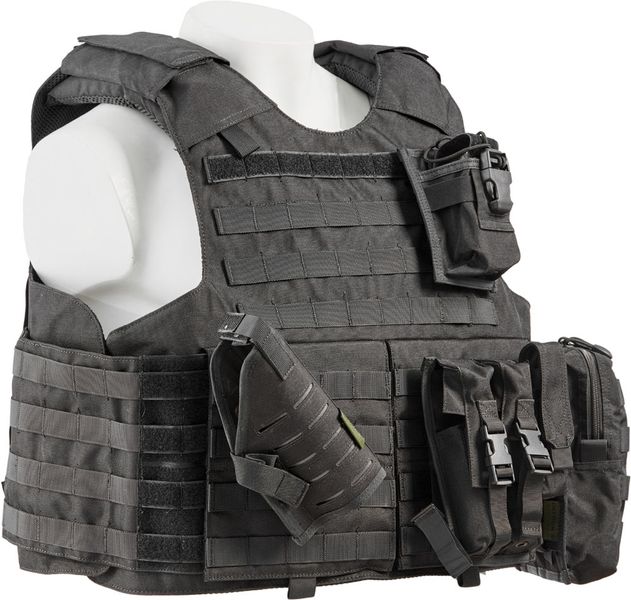 Жилет тактичний Defcon 5 Law Enforcement Vest Carrier Black 14220270 фото