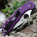 Нож Spyderco Delica 4 Lightweight VG-10 FRN Purple C11FPPR 871733 фото 13