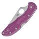 Нож Spyderco Delica 4 Lightweight VG-10 FRN Purple C11FPPR 871733 фото 5