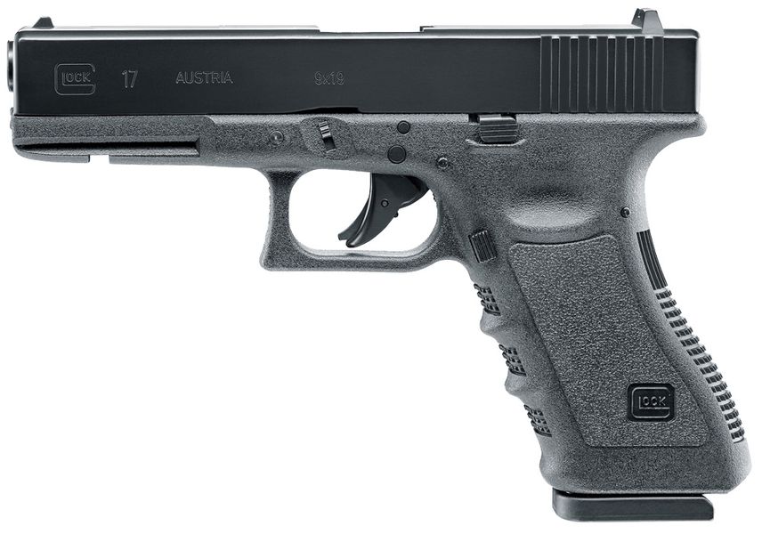 Пистолет пневматический Umarex Glock 17 Grey Blowback кал. 4.5 мм Pellet+ВВ 39860191 фото