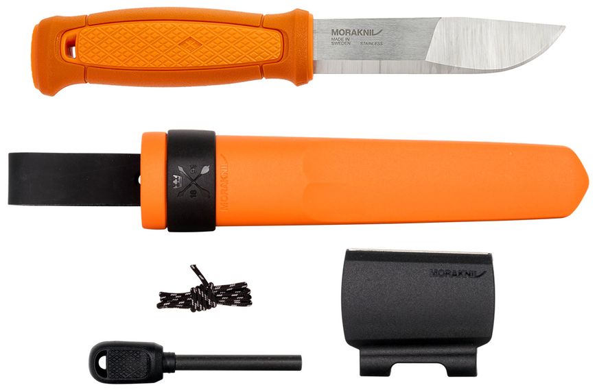 Нож Morakniv Kansbol Survival Kit Orange + Огнево и точило 13913 23050231 фото