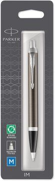 Ручка шариковая Parker IM 17 Dark Espresso CT BP блістер 1975561 102249 фото