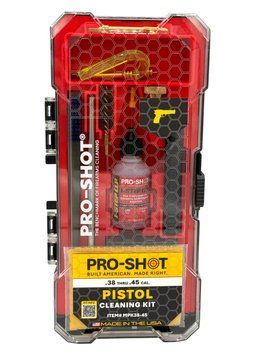 Набор Pro-Shot для чистки пистолетов .38-.45 (9-11,43 мм) 17750082 фото