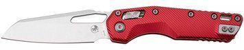Ніж Microtech MSI Stonewash Fluted Aluminium Red 210-10FLRD 14090878 фото