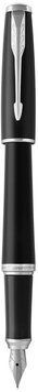 Ручка перьевая Parker URBAN 17 Muted Black CT FP F 1931592 77345 фото