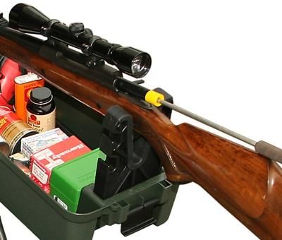 Кейс MTM Shooting Range Box для чистки и уходом за оружием Темно-зеленый 17730876 фото