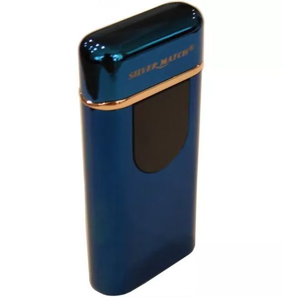 запальничка Silver Match SM ICON ALLSAINT TOUCH DBLARC IGNIT Синій (40674270BLU) V77550652 фото