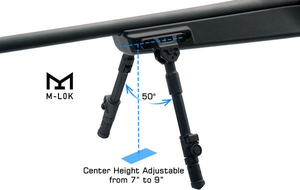 Сошки Leapers UTG Recon Flex II, 18-23 см M-LOK 23701017 фото