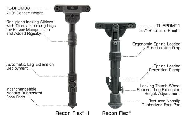 Сошки Leapers UTG Recon Flex II, 18-23 см M-LOK 23701017 фото