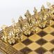 Шахи Manopoulos Спартанський воїн 28х28 см латунь дерево (S16CMBRO) V77553450 фото 5