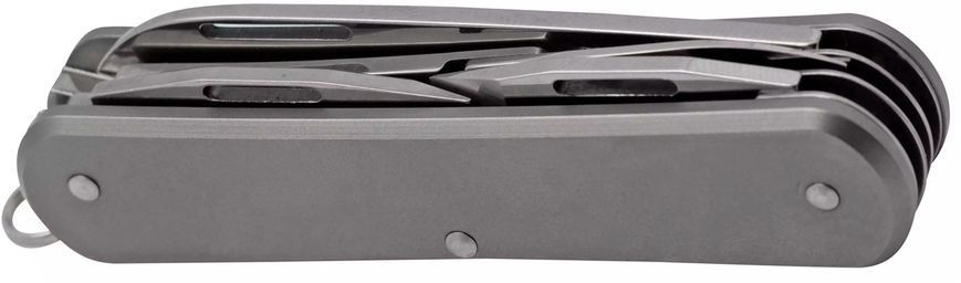 Нож многофункциональный Fox Vulpis Titanium Gray. 4 инструмента FX-VP130-F4 TI 17530715 фото