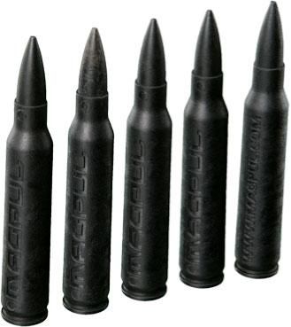 Фальш-патрон Magpul 223 Rem (5,56 мм) 5 шт Черный MAG215-BLK 36830548 фото