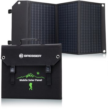 Портативное зарядное устройство для солнечной панели Bresser Mobile Solar Charger 60 Watt USB DC (3810050) 930150 фото