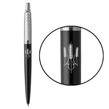 Ручка шариковая Parker JOTTER 17 UKRAINE Bond Street Black CT BP Трезубец из колосков 1953184 99356 фото