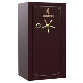 Сейф Browning Medallion 153x82x66 чёрная вишня, золотые ручки, электронный замок M33-BLKCHRY-GLD-E-B 6009852 фото
