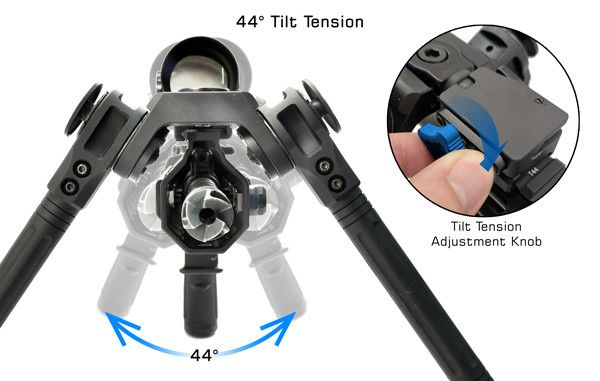 Сошки Leapers UTG Over Bore, 18-28 см Picatinny 23701033 фото