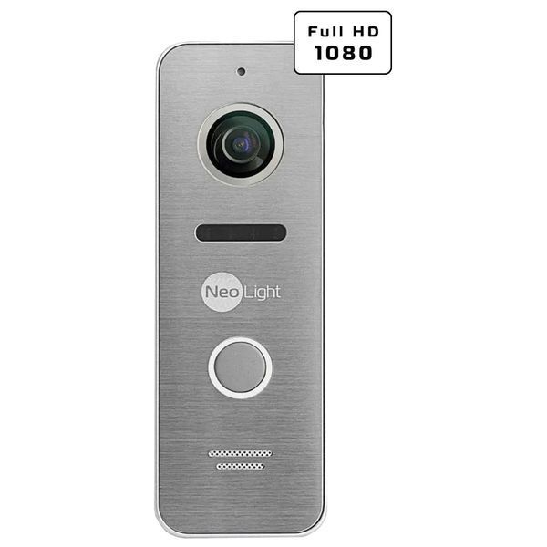 Neolight MEZZO Hybrid + PRIME FHD Silver з кутком Комплект відеодомофону 99-00024863 фото